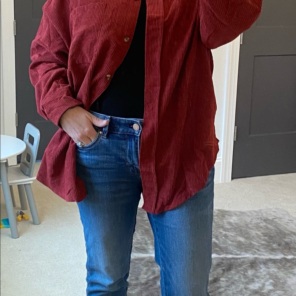 Beautiful new button up shacket
